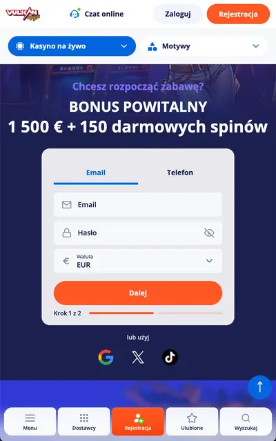 Vulkan Vegas — turnieje na telefonie